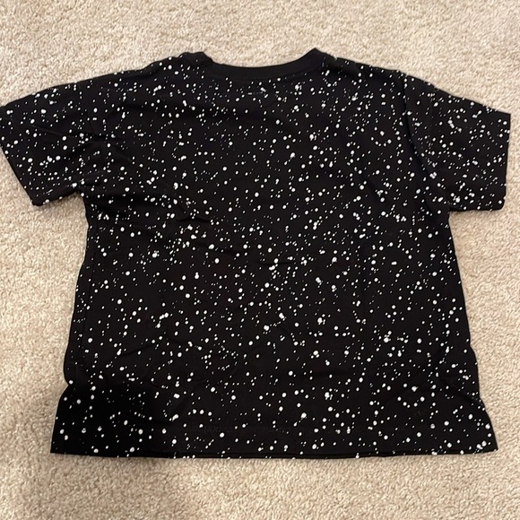 Space Jam Black Kids Tee Shirt, fits like size 5 - Picture 2 of 3